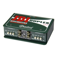 RADIAL Duplex Di-box stereo pasywny