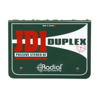 RADIAL Duplex Di-box stereo pasywny