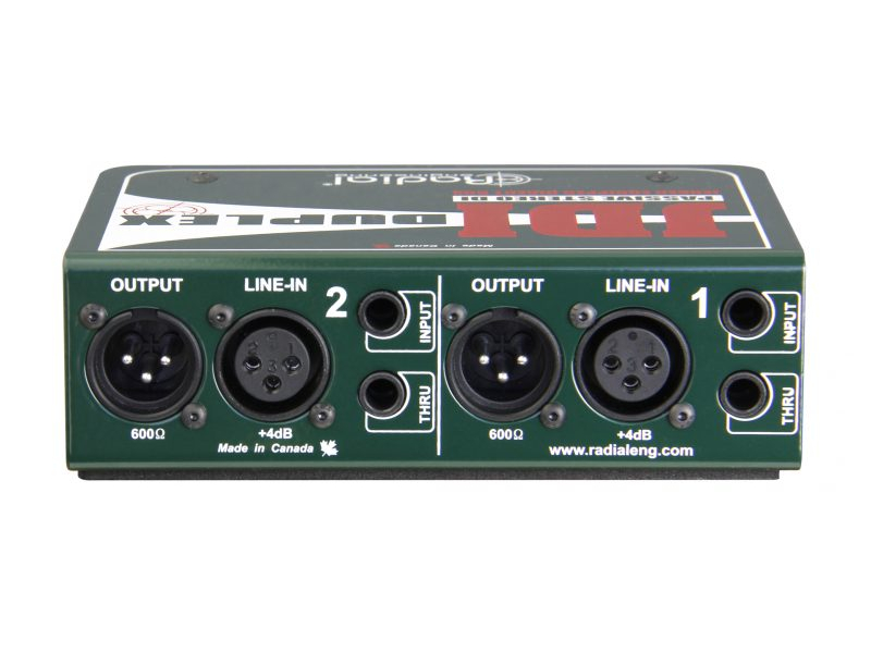 RADIAL Duplex Di-box stereo pasywny