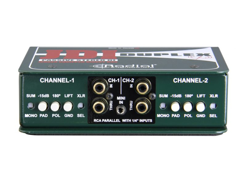 RADIAL Duplex Di-box stereo pasywny