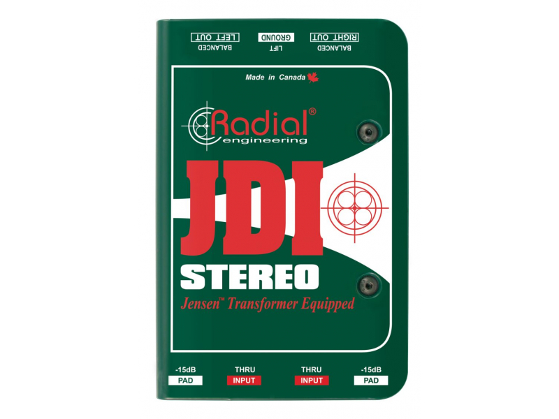 RADIAL JDI Stereo Di-box stereo pasywny