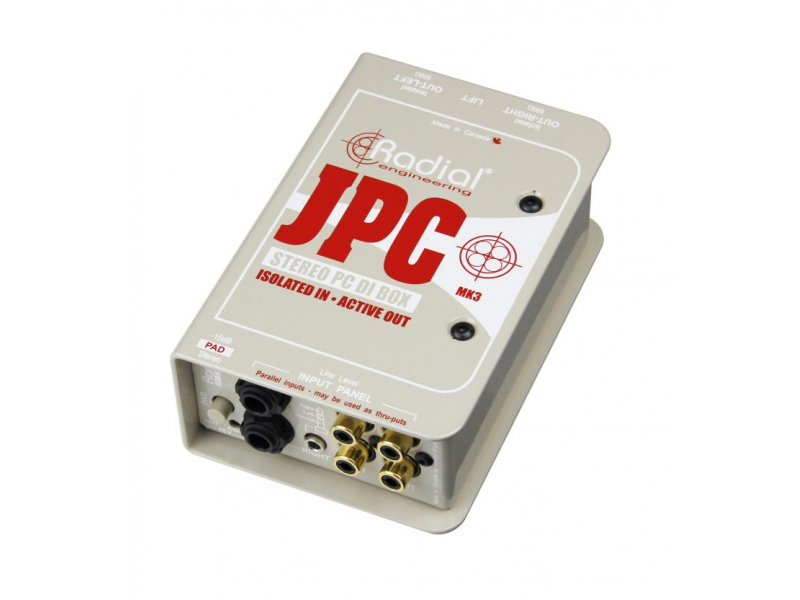 RADIAL JPC Di-box stereo hybrydowy Laptop