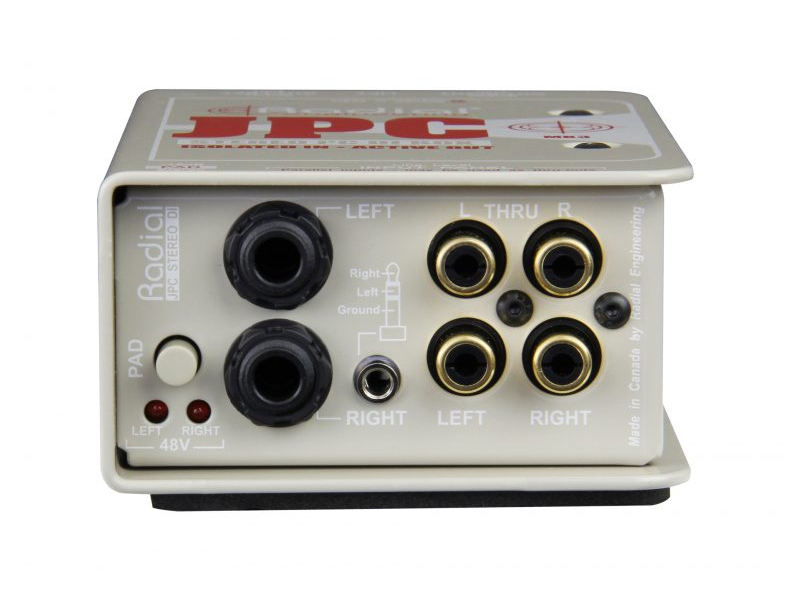 RADIAL JPC Di-box stereo hybrydowy Laptop