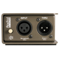 RADIAL JS2 Pasywny splitter mikrofonowy
