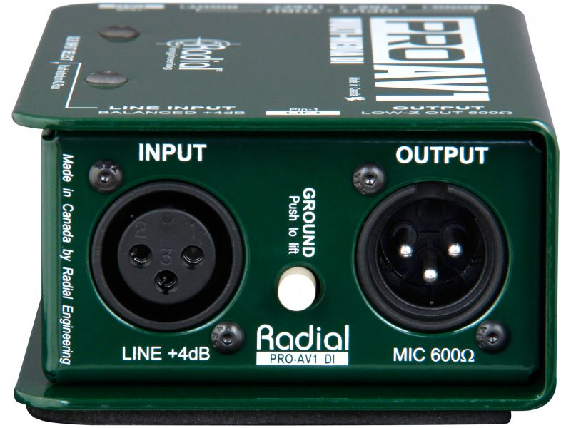 RADIAL ProAV1 Di-box pasywny