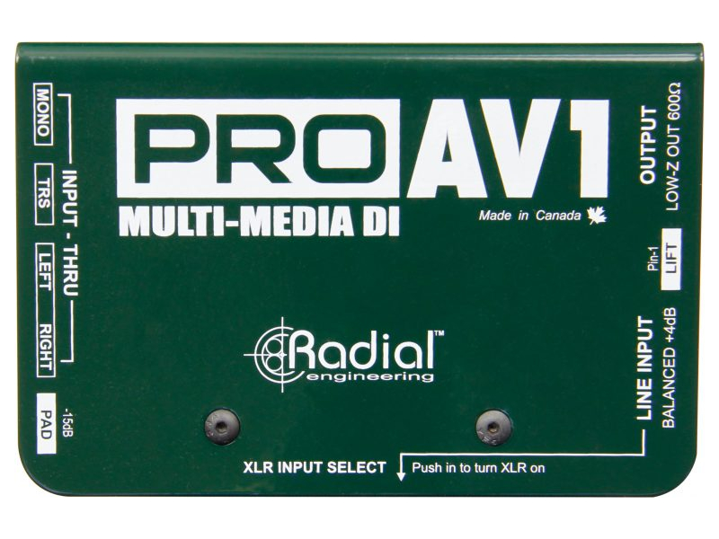 RADIAL ProAV1 Di-box pasywny