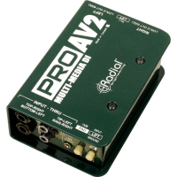 RADIAL ProAV2 Di-box stereo pasywny