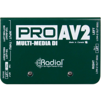 RADIAL ProAV2 Di-box stereo pasywny