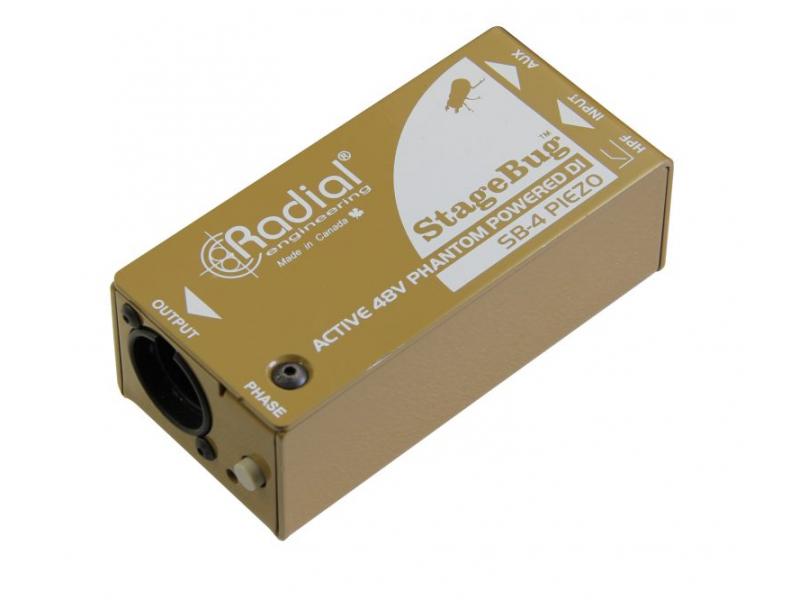 RADIAL StageBug SB-4 Di-box pasywny piezo