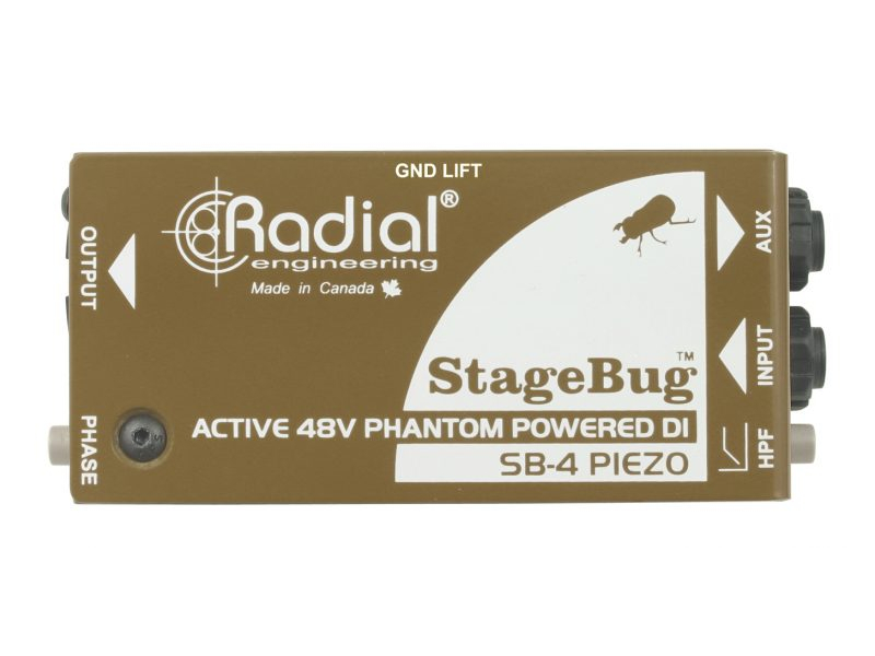 RADIAL StageBug SB-4 Di-box pasywny piezo