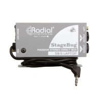 RADIAL StageBug SB-5 Di-box laptop