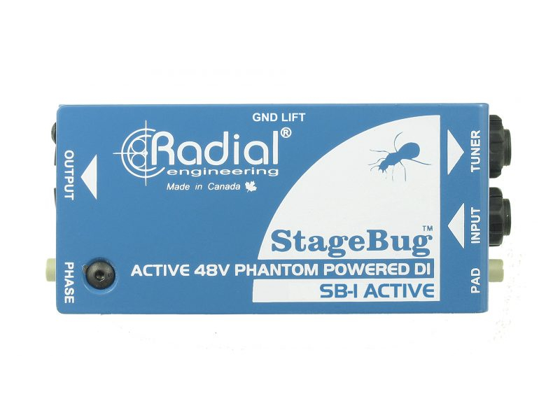 RADIAL StageBug SB-1 Di-box aktywny acoustic