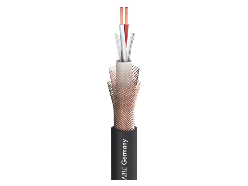 Sommer Cable kabel mikrofonowy Galileo 238; 2 x 0,38 mm2; PVC O 7,00 mm; black