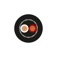 Sommer Cable Scuba przewód mikrofonowy i krosowy SC-Scuba 14; 2 x 0,14 mm2; PVC O 3,80 mm zielony