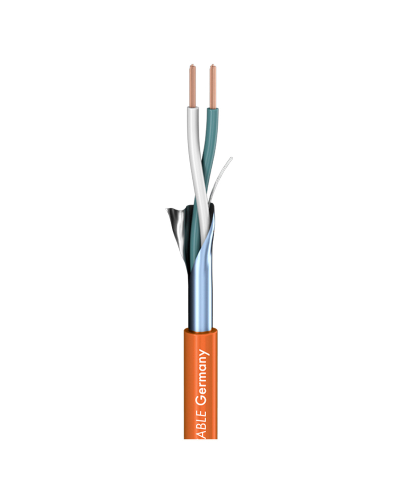 SOMMER CABLE Isopod SO-F22; 2 x 0,22 mm2; PVC O 3,30 mm; pomarańczowy