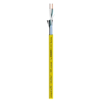 SOMMER CABLE Isopod SO-F22; 2 x 0,22 mm2; PVC O 3,30 mm; żółty
