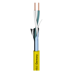 SOMMER CABLE Isopod SO-F22; 2 x 0,22 mm2; PVC O 3,30 mm; żółty