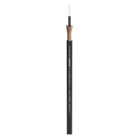 SOMMER CABLE Tricone MKII 1x0,75; 1 x 0,22 mm2; PVC O 5,90 mm; czarny
