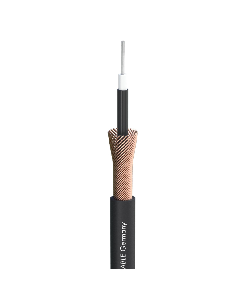 SOMMER CABLE Tricone MKII 1x0,75; 1 x 0,22 mm2; PVC O 5,90 mm; czarny