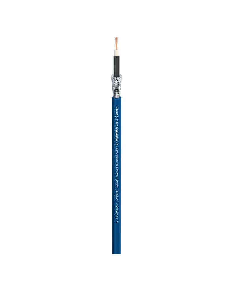 SOMMER CABLE Tricone XXL; 1 x 0,50 mm2; LLC (Long Life Compound) O 5,90 mm; Niebieski