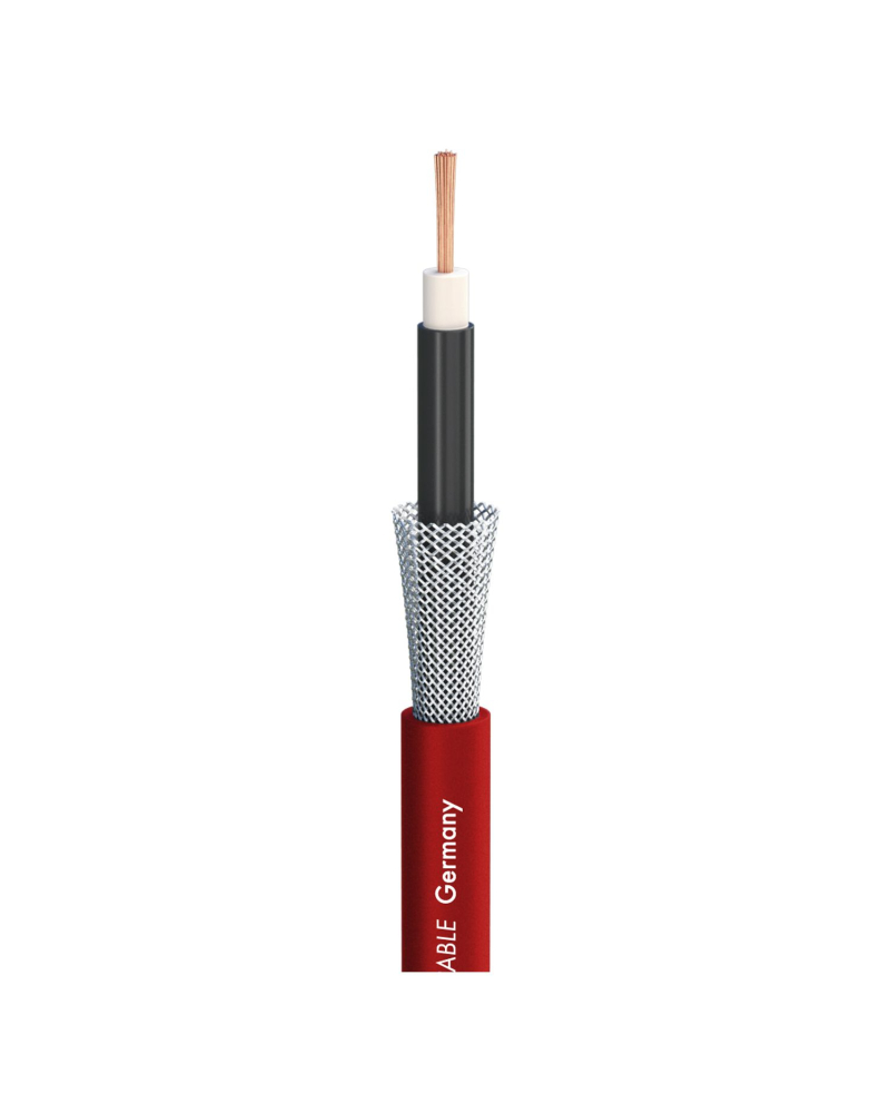 SOMMER CABLE Tricone XXL; 1 x 0,50 mm2; LLC (Long Life Compound) O 5,90 mm; Czerwony