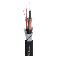 SOMMER CABLE TRICONE SYMASYM; 1 x 2 x 0,14 mm2; PVC; 11,3 x 11,3 mm; Czarny