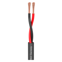SOMMER CABLE Meridian Install SP215 CPR-Version; 2 x 1,50 mm2; FRNC O 7,00 mm; black; Cca