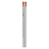 SOMMER CABLE Tribun, Flat-Design; 1 x 2 x 2,50 mm2; PVC; 14,6 x 2,6 mm; biały