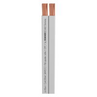 SOMMER CABLE Tribun, Flat-Design; 1 x 2 x 4,00 mm2; PVC; 17,5 x 3 mm; biały