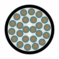 SOMMER CABLE ELEPHANT SPM2440 Przewód 24 x 4,00 mm2; PVC 26,00 mm czarny