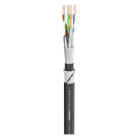SOMMER CABLE Mercator Cat.6a  PCV; czarny 8,70 mm kabel skrętka ethernet podwójna izolacja