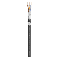 SOMMER CABLE Mercator Cat.6a  PCV; czarny 8,70 mm kabel skrętka ethernet podwójna izolacja