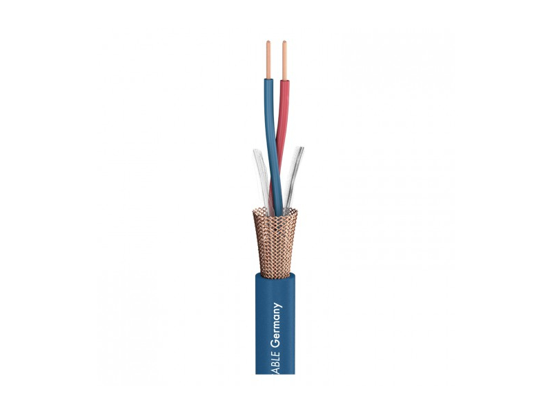 SOMMER CABLE Club Series MKII; 2 x 0,34 mm2; PVC O 6,50 mm; Niebieski