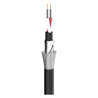 SOMMER CABLE Carbokab Mikrofonowy 225; 2 x 0,25 mm2; S-PVC O 7,60 mm; czarny