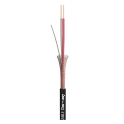 SOMMER CABLE Cicada SO-D14; 2 x 0,14 mm2; PUR Master-Blend O 2,60 mm; czarny