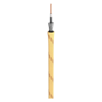 SOMMER CABLE Classique; 1 x 0,50 mm2; PVC + fabric O 6,50 mm; Żółty