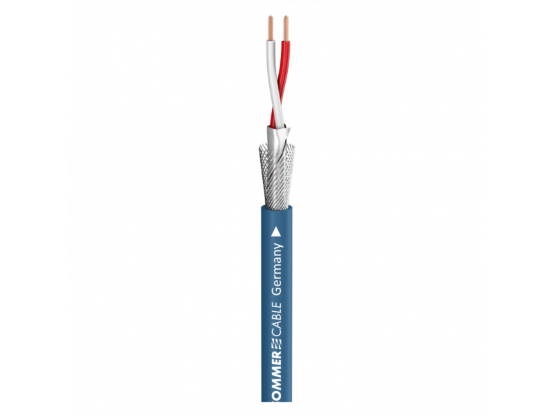 SOMMER CABLE GOBLIN 200-0352 BLUE przewód mikrofonowy niebieski 2 x 0,14 mm2; PVC O 4,60 mm; blue