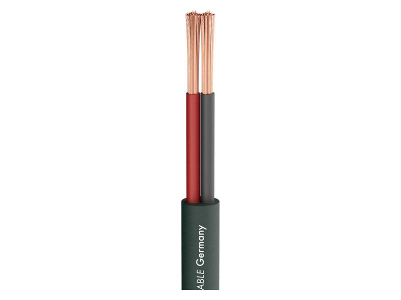 SOMMER CABLE Major Invisible; 2 x 2,50 mm2; PVC O 7,80 mm; zielony