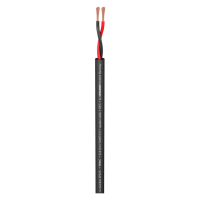 SOMMER CABLE Meridian Instal SP225 CPR 2 x 2,50 mm2; FRNC O 8,20 mm; black; Cca przewód głośnikowy instalacyjny