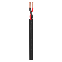SOMMER CABLE Meridian Instal SP240 CPR 2 x 4,00 mm2; FRNC O 10,20 mm; black; Cca przewód głośnikowy instalacyjny