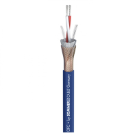SOMMER CABLE DMX Semicolon 2 AES/EBU; 2 x 0,22 mm2; PVC O 5,00 mm blue