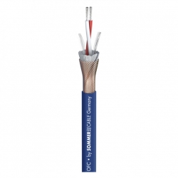 SOMMER CABLE DMX Semicolon 2 AES/EBU; 2 x 0,22 mm2; PVC O 5,00 mm blue