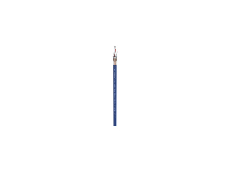 SOMMER CABLE DMX Semicolon 2 AES/EBU; 2 x 0,22 mm2; PVC O 5,00 mm blue