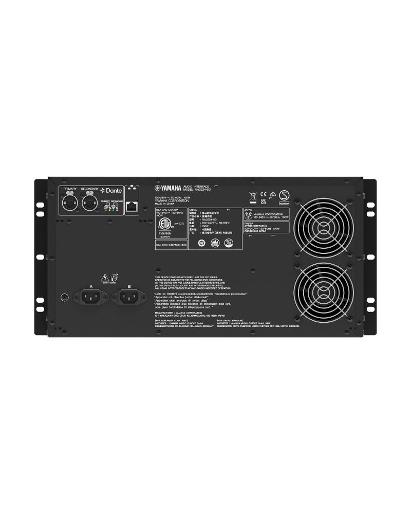 YAMAHA RIO3224-D3 przetwornik AD/DA DANTE