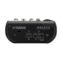 YAMAHA AG03 MK2 BK mikser hybrydowy z interfejsem USB czarny
