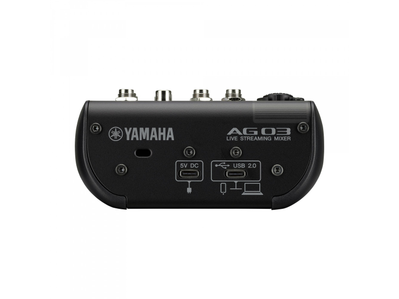 YAMAHA AG03 MK2 BK mikser hybrydowy z interfejsem USB czarny