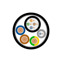 SC-Monocat 111C Ed.2; Power 3 x 2.50 mm²x CAT.7x 2 x 0.14 mm² PVC O 14,50 mm; black