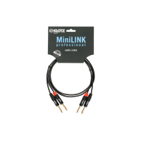 KLOTZ KT-JJ MiniLink Pro Przewód 2x  jack 6.35 mm - 2 x jack 6.35 mm