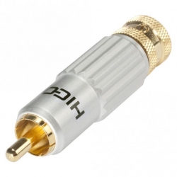 HICON HI-CM13-BLK wtyk kablowy RCA-266