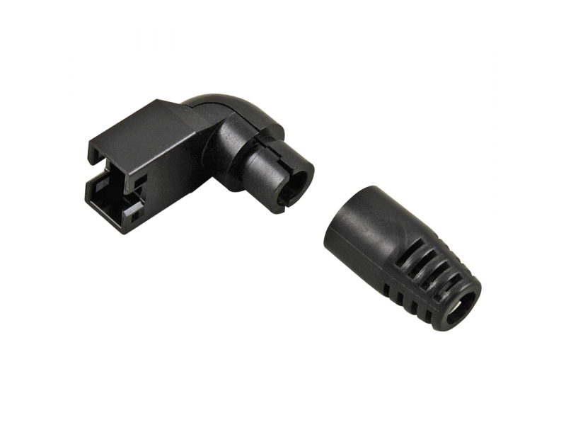 HICON Hirose RJ45-KS90UD Obudowa dławik kątowy do  RJ45C6A-SW